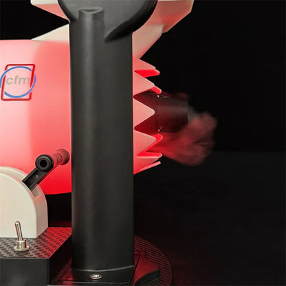 Jet Engine Fan Aircraft Turbofan Turbojet Model Kit 3D Printing Engine Toy with Humidifier Phone Wireless Charging Function