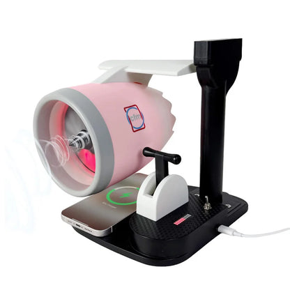 Jet Engine Fan Aircraft Turbofan Turbojet Model Kit 3D Printing Engine Toy with Humidifier Phone Wireless Charging Function